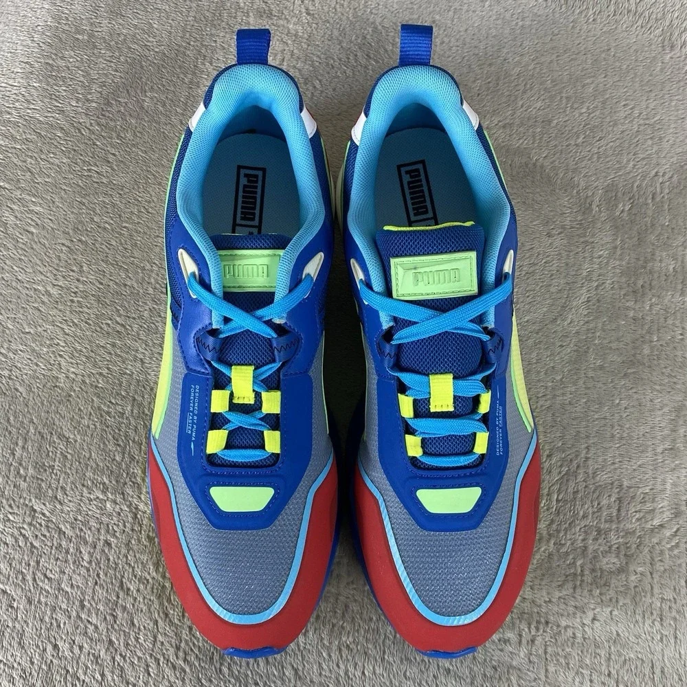 Puma Mirage Tech Raceway Mens Shoes Size 10.5 Running Sneaker 383496-01 NEW